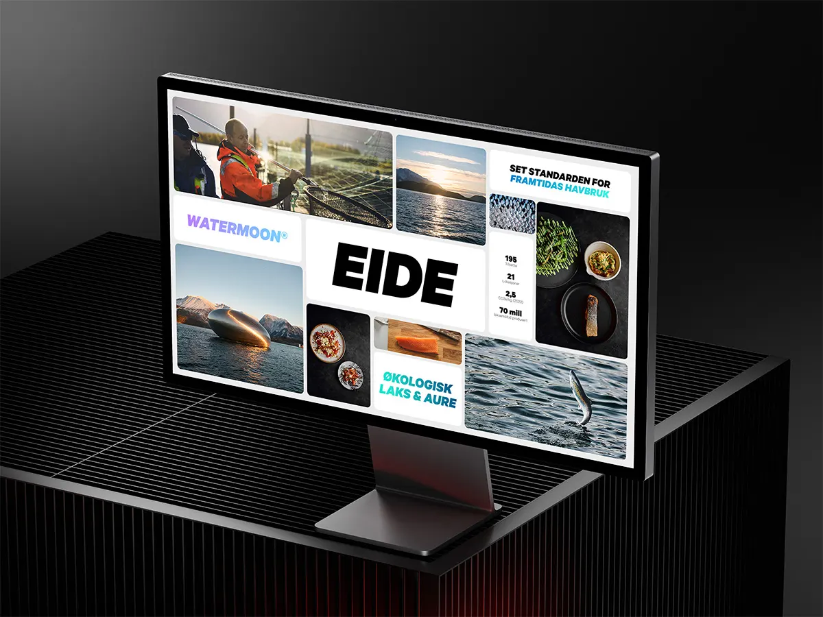 Mockup av powerpoint